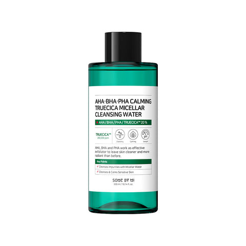 AHA-BHA-PHA Calming Truecica Micellar Cleansing Water