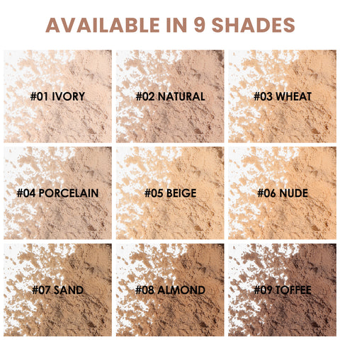 Face® Loose Setting Powder #09 TOFFEE
