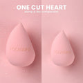 Matchmax® One Cut Heart Makeup Sponge - Focallure™ Arabia
