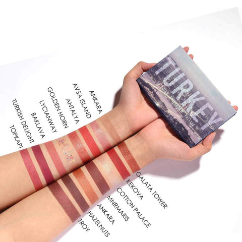 Go Travel® Eyeshadow Palette #TURKEY - Focallure™ Arabia
