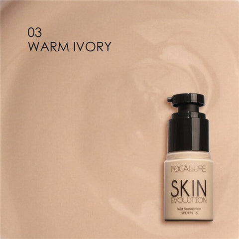 Skin Evolution® SPF 15+ Foundation #03 WARM IVORY - Focallure™ Arabia