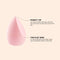 Matchmax® One Cut Heart Makeup Sponge - Focallure™ Arabia