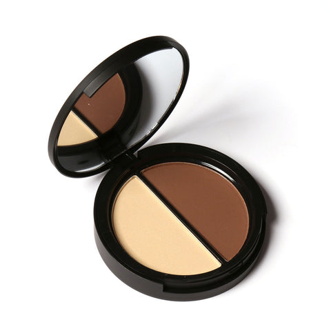 Face® Contour & Highlighter Duo #01 GOLDEN - Focallure™ Arabia