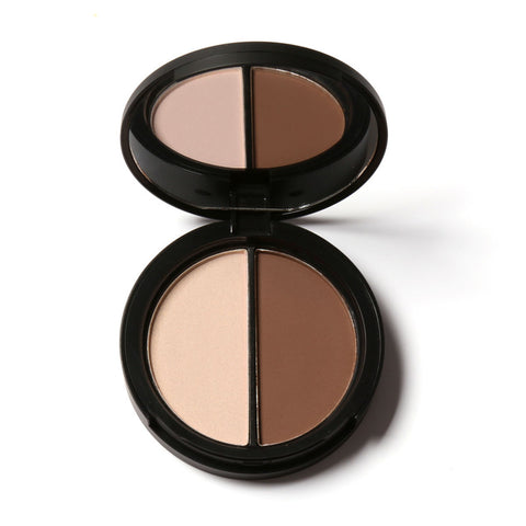 Face® Contour & Highlighter Duo #02 NATURAL SHIMMER - Focallure™ Arabia