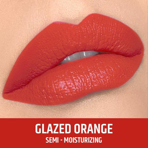 Chocolate® Lipstick (Semi-Moisturizing) #C06 GLAZED ORANGE - Focallure™ Arabia
