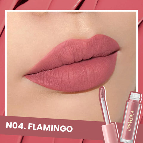 Melting Matte® Liquid Lipsticks #N04 FLAMINGO - Focallure™ Arabia