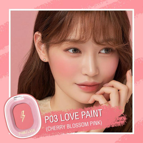 Chic Cheeks® Blush Single #P03 LOVE PAINT - Focallure™ Arabia