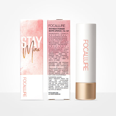 Staymax® Powder Matte Lipstick #10 CARNIVAL - Focallure™ Arabia