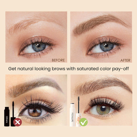 Fluffmax® Tinted Brow Mascara #04 TRANSPARENT - Focallure™ Arabia