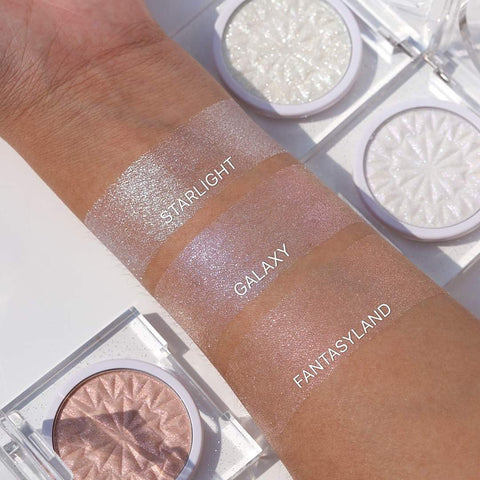 Diamond Glow® Pearlescent Highlighter #01 STARLIGHT - Focallure™ Arabia