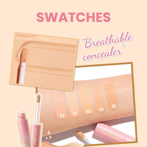 Breathable® Matte Liquid Concealer #01 - Focallure™ Arabia