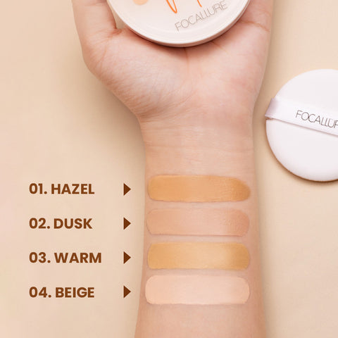 Covermax® Matte BB Cushions #01 HAZEL - Focallure™ Arabia