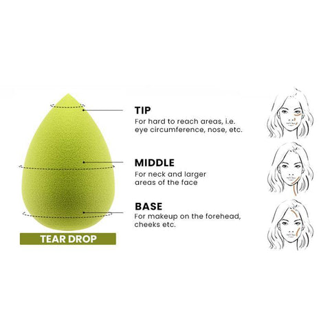 Matchmax® Tear Drop Makeup Sponge - Focallure™ Arabia