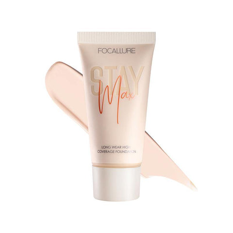 Staymax® Lasting Matte Foundation #02 IVORY - Focallure™ Arabia