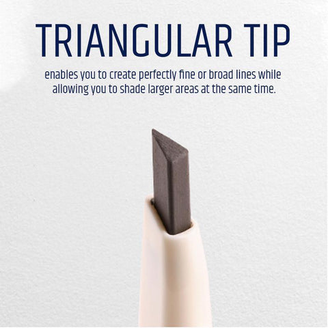 Artist Sketch® Triangular Tip Brow Pen #03 COOL GREY - Focallure™ Arabia