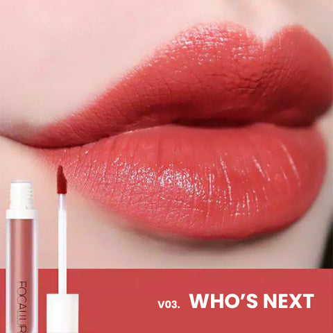 Top Secret® Velvet Matte Lipstick #03 WHO'S NEXT - Focallure™ Arabia