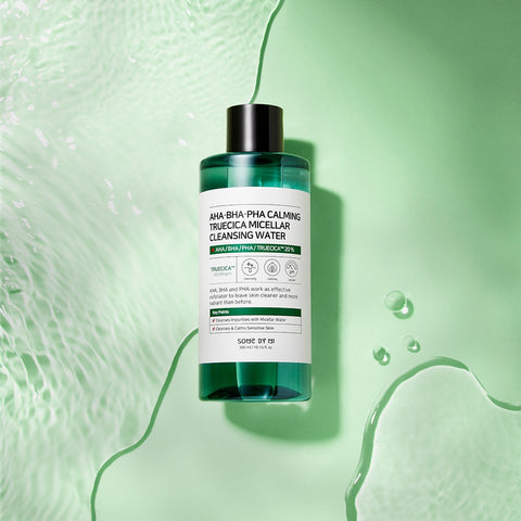 AHA-BHA-PHA Calming Truecica Micellar Cleansing Water