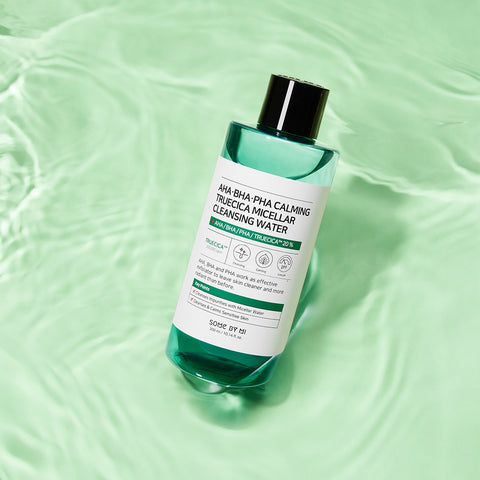 AHA-BHA-PHA Calming Truecica Micellar Cleansing Water
