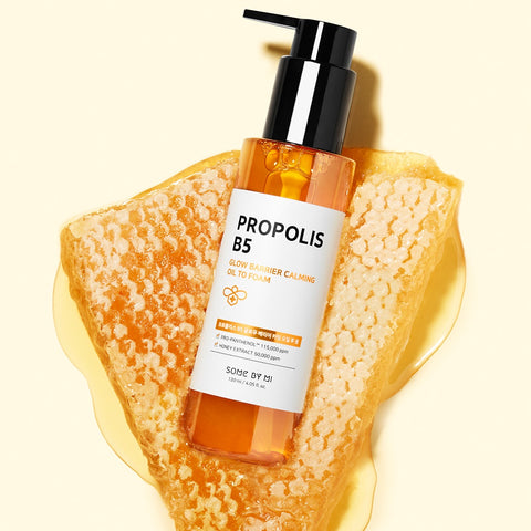 Propolis Glow Barrier Calming Oil To Foam