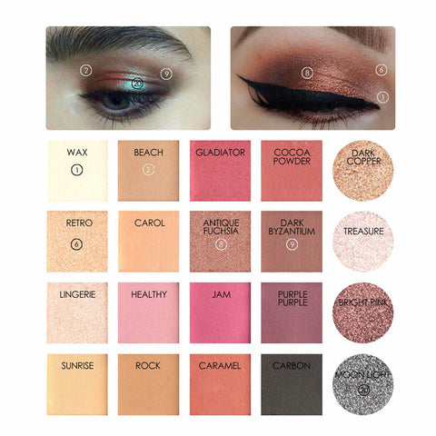 Pro® Eyeshadow Palette - Focallure™ Arabia